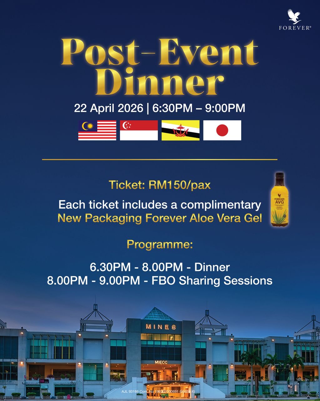 Post-Event Dinner Banner